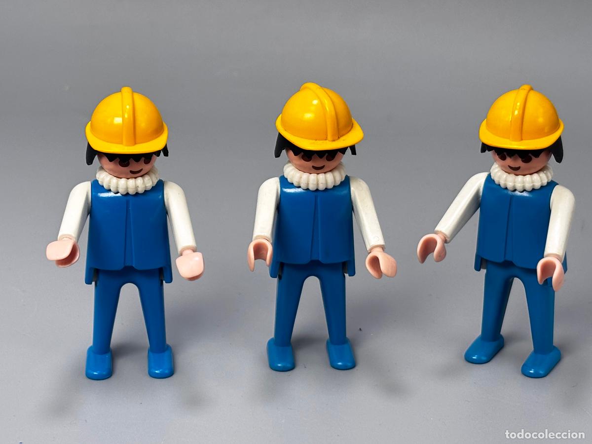 Playmobil: Playmobil 4053 lote aperadores tren carga