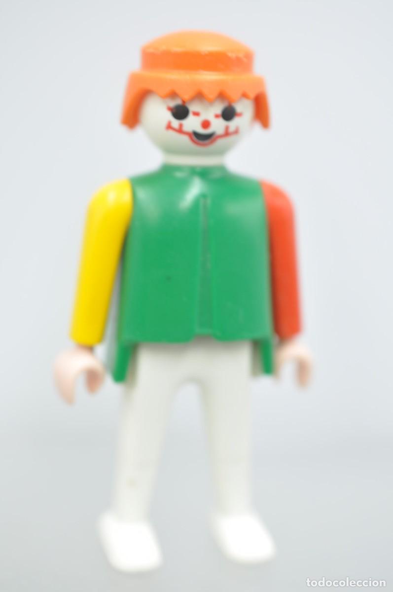 Playmobil: WSK091 Playmobil, figura hombre, payaso