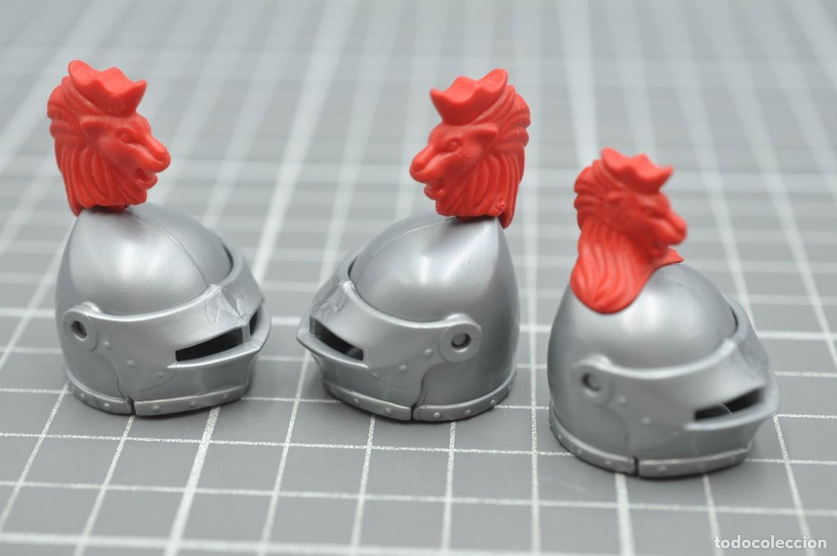 Playmobil: WSK091 Playmobil, 3 cascos