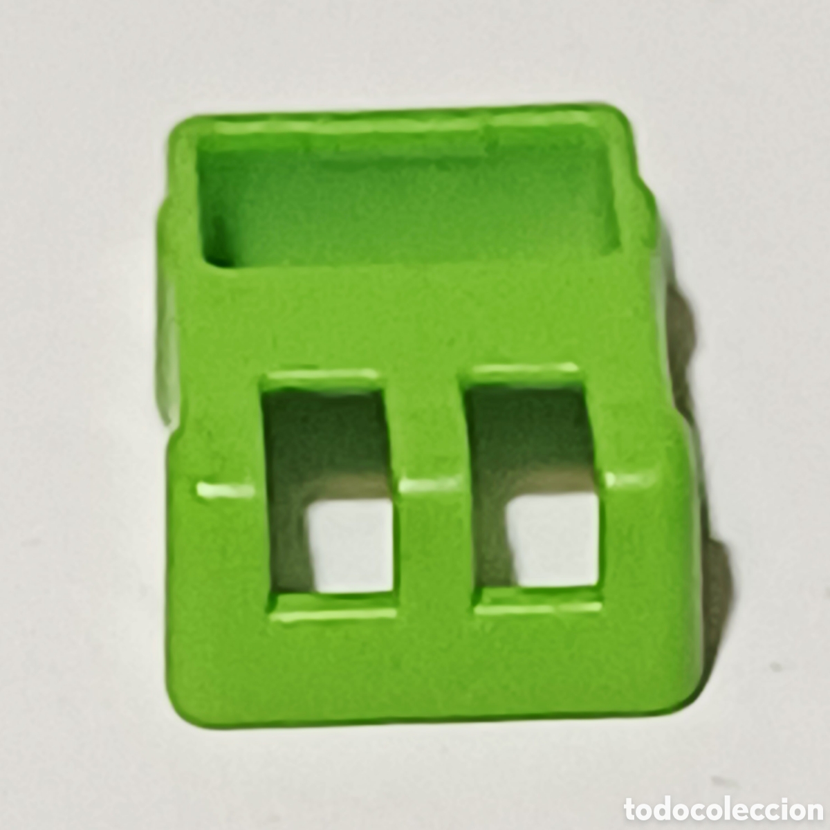 Playmobil: Pieza playmobil N&deg; 30070320 funda mochila bolso verde city ciudad ref. 3339 3638 3712 4119 4426 7396