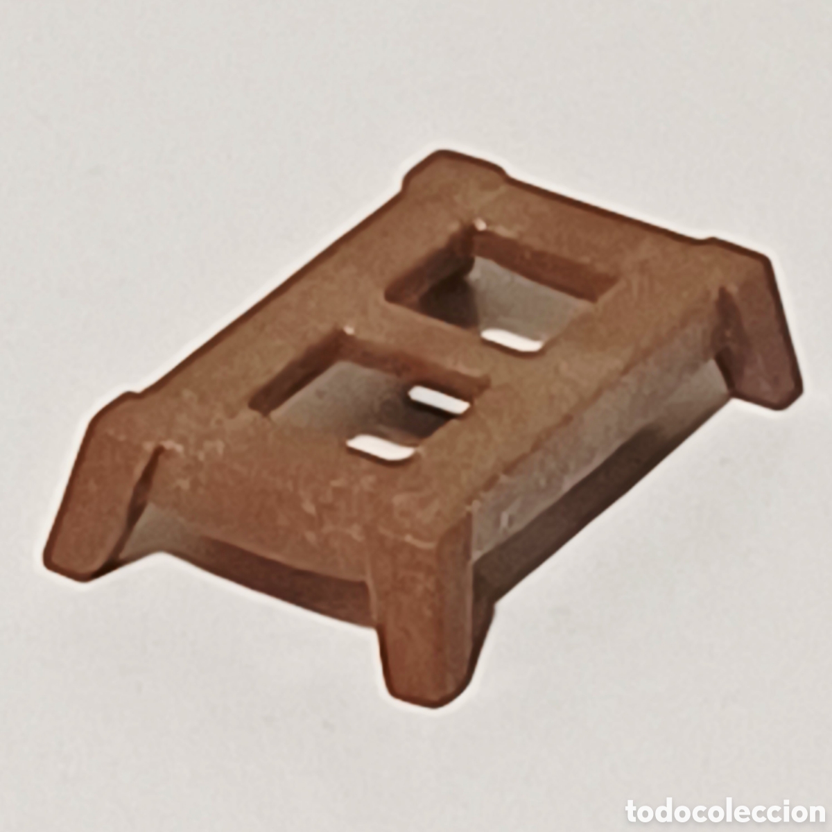Playmobil: Pieza playmobil base taburete reposapies marron ref. 3022 4056 70452 70454