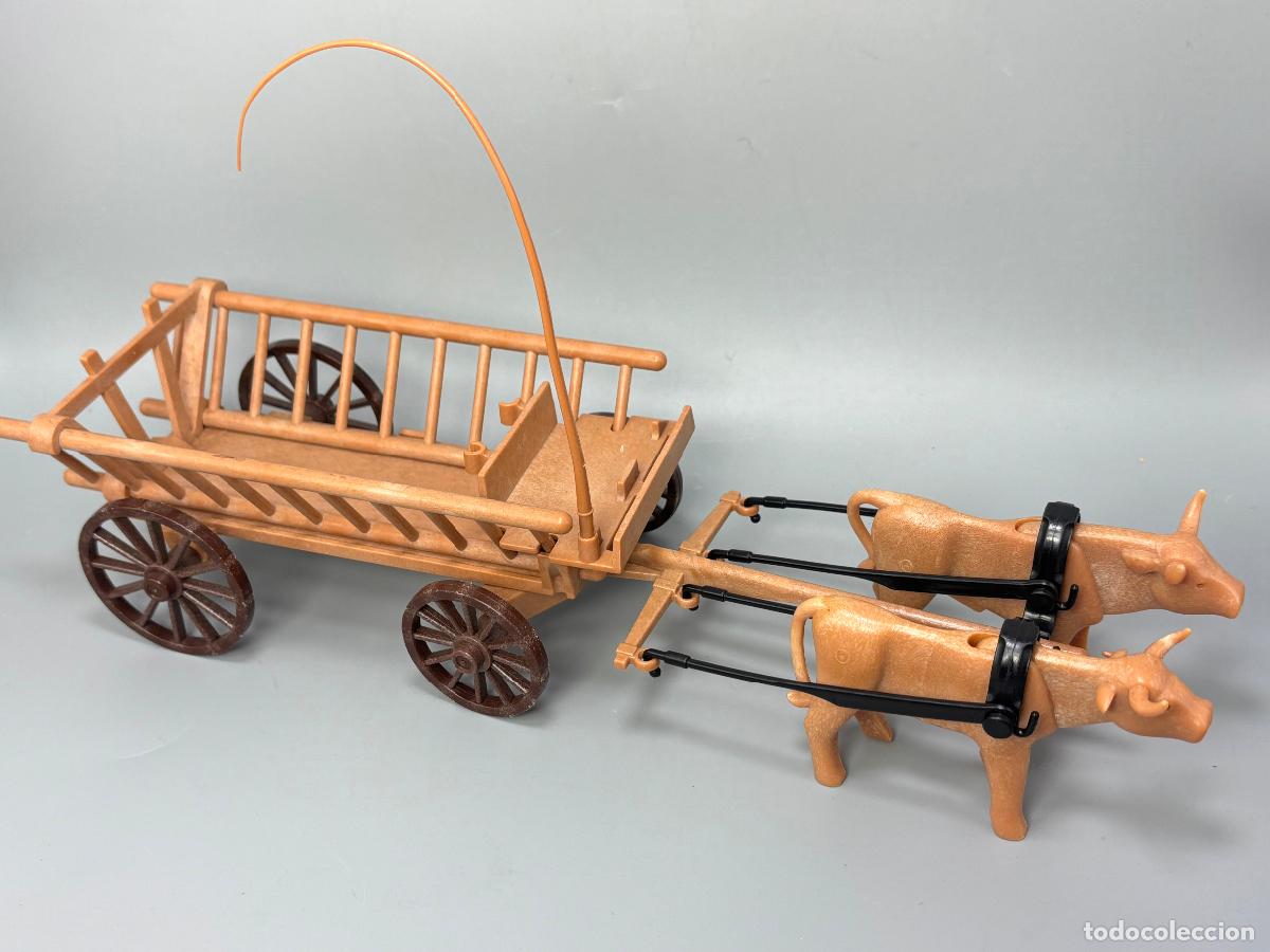Playmobil: Playmobil 3503 carreta buey defecto asiento