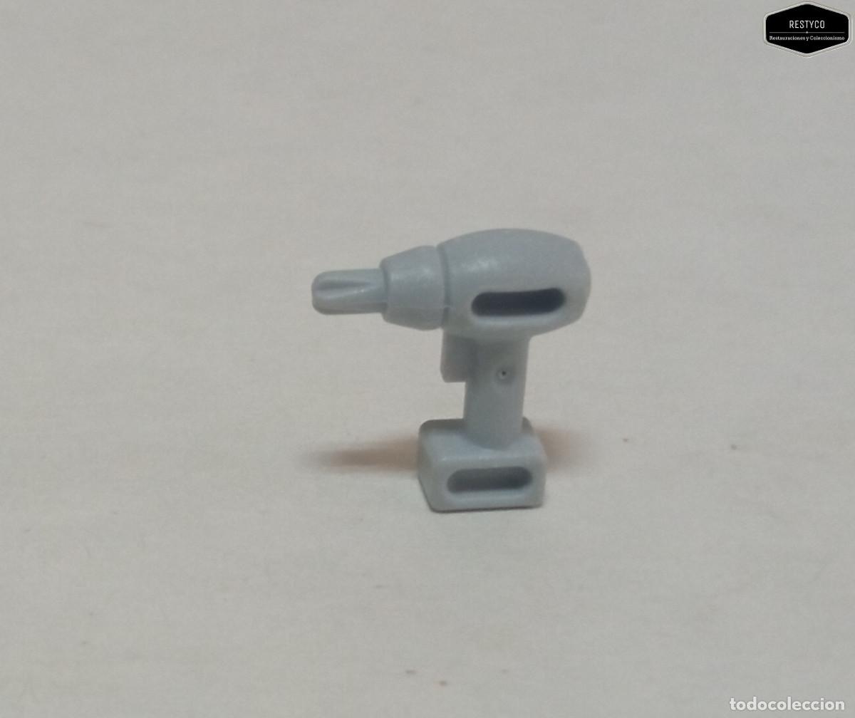 Playmobil: Playmobil - Taladro Atornillador Electrico Color Gris Claro