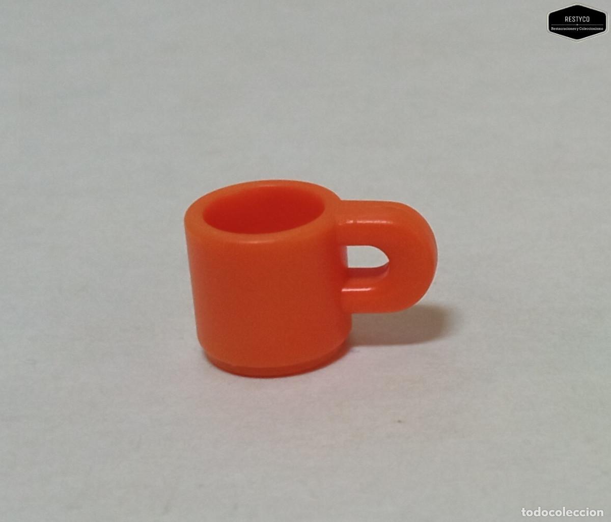 Playmobil: Playmobil - Taza Clasica Color Naranja Oscuro