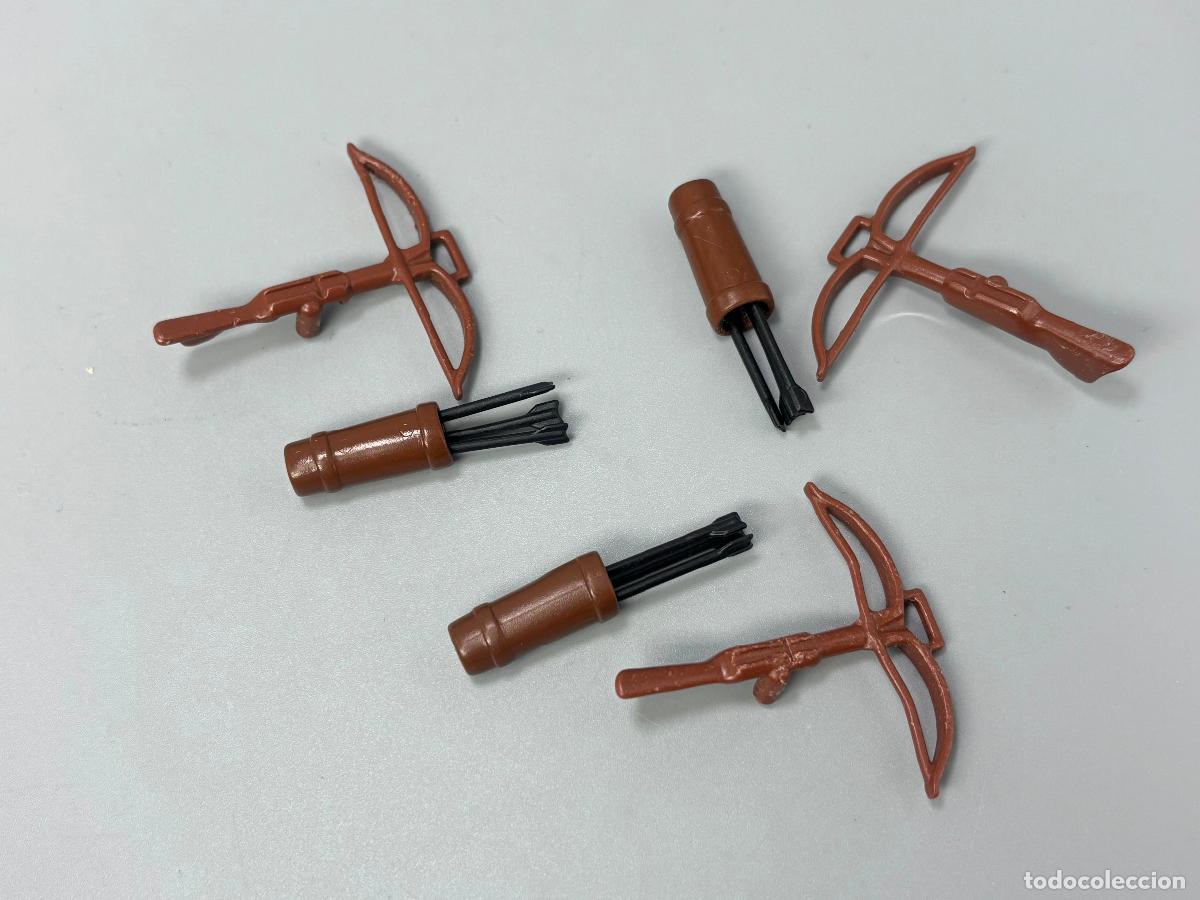 Playmobil: Playmobil lote ballesta flecha carcaj soldado medieval