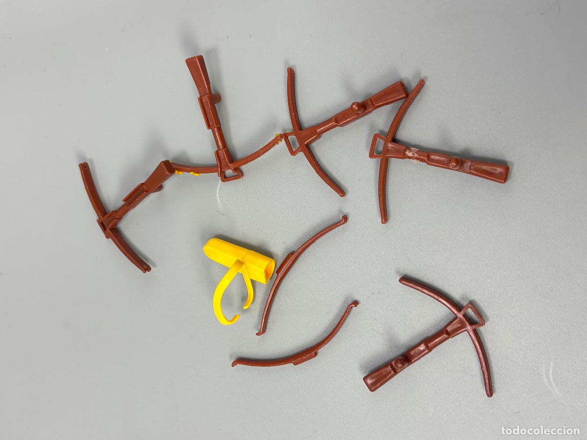 Playmobil: Playmobil lote arco ballesta primera &eacute;poca soldado medieval