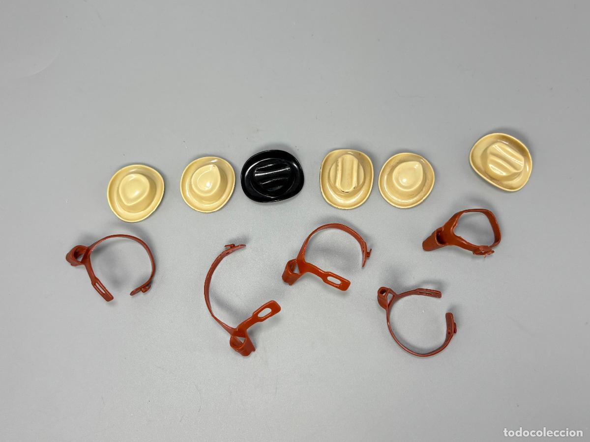 Playmobil: Playmobil lote cintur&oacute;n sombrero oeste primera &eacute;poca