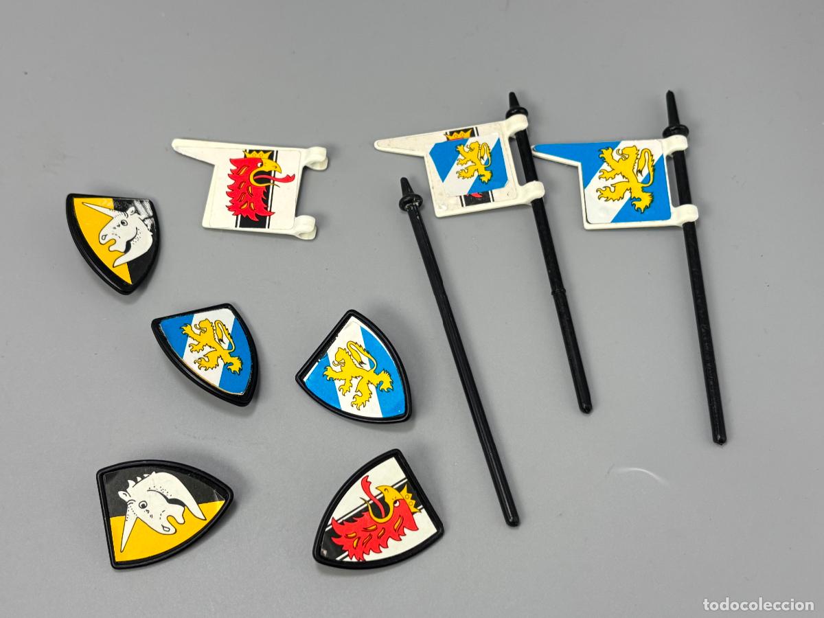 Playmobil: Playmobil 3265 escudo bandera torneo medieval