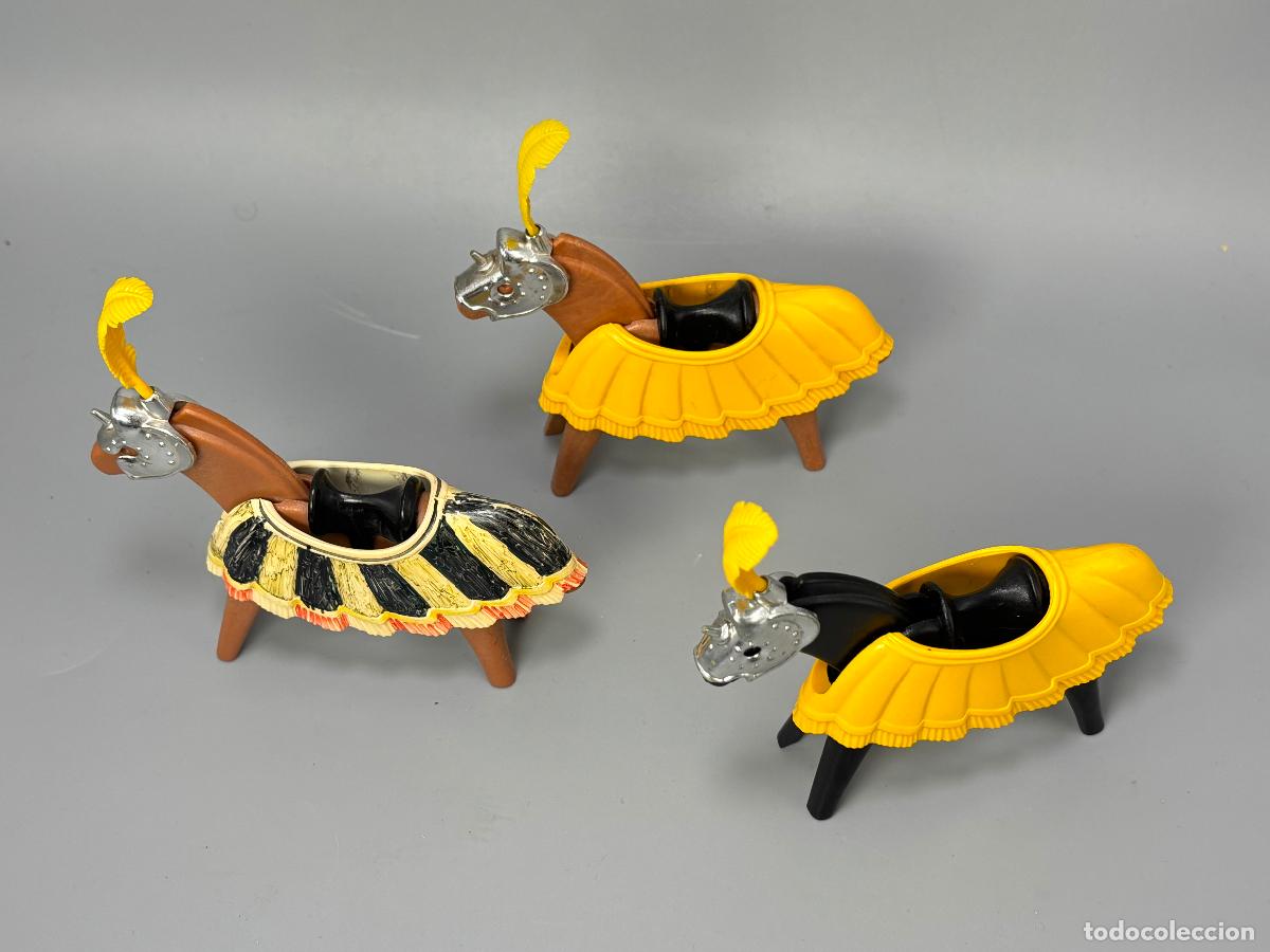 Playmobil: Playmobil 3265 3624 caballo con manta torneo medieval