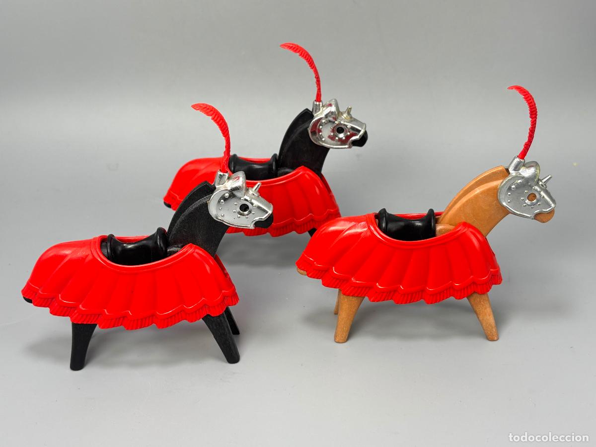 Playmobil: Playmobil 3265 caballo con manta torneo medieval