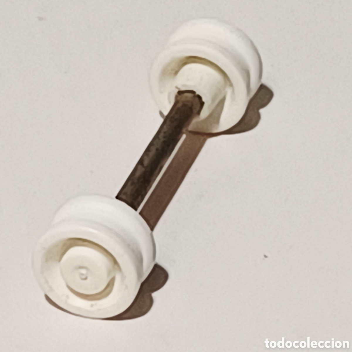 Playmobil: Pieza playmobil eje ruedas carrito triciclo indantil 4 cm largo