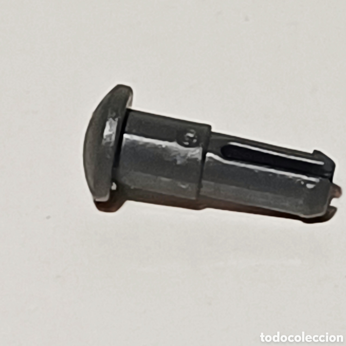 Playmobil: Pieza playmobil eje bulon union carreta gris oscuro helice
