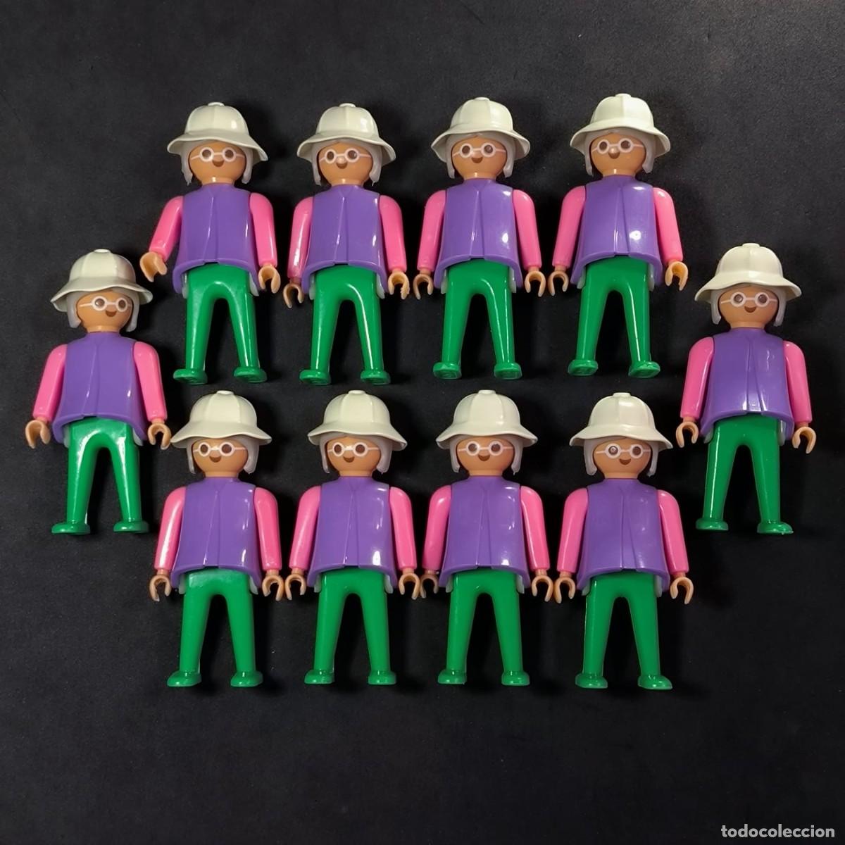 Playmobil: Playmobil mujeres violetas Antex ☼