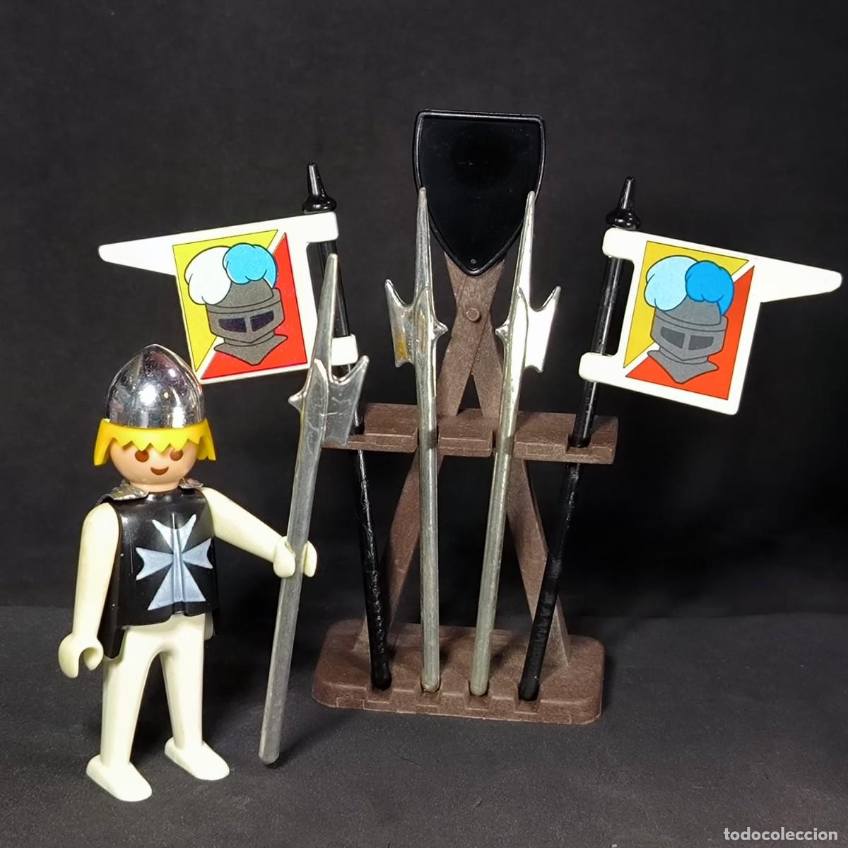 Playmobil: Playmobil caballero medieval con armero ☼