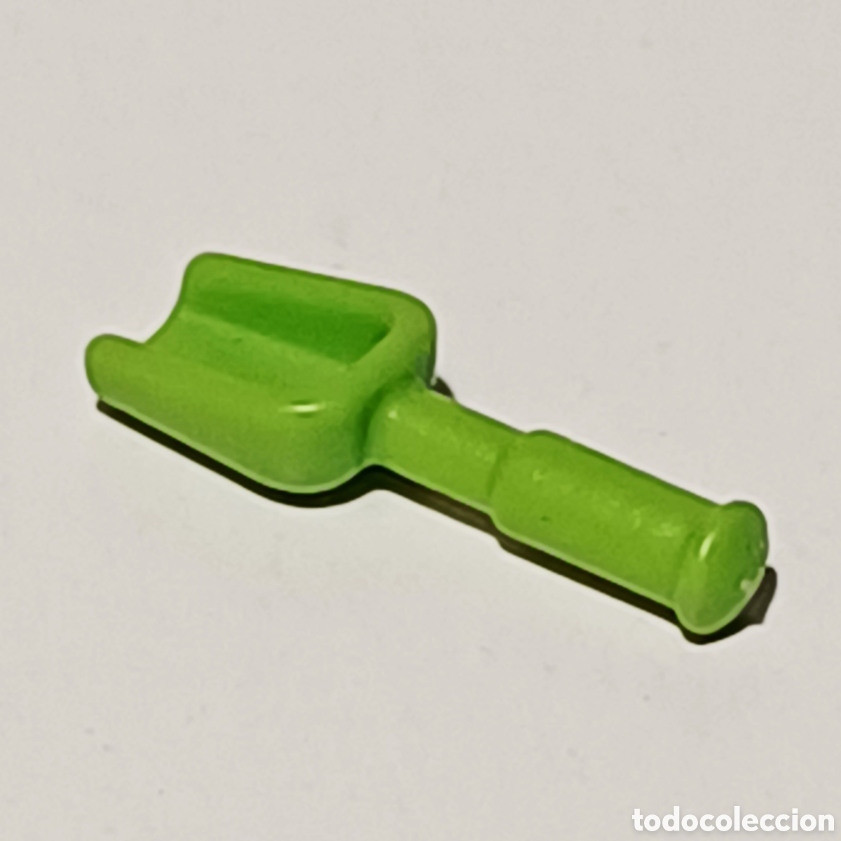 Playmobil: Pieza playmobil pala verde ni&ntilde;o cubo playa