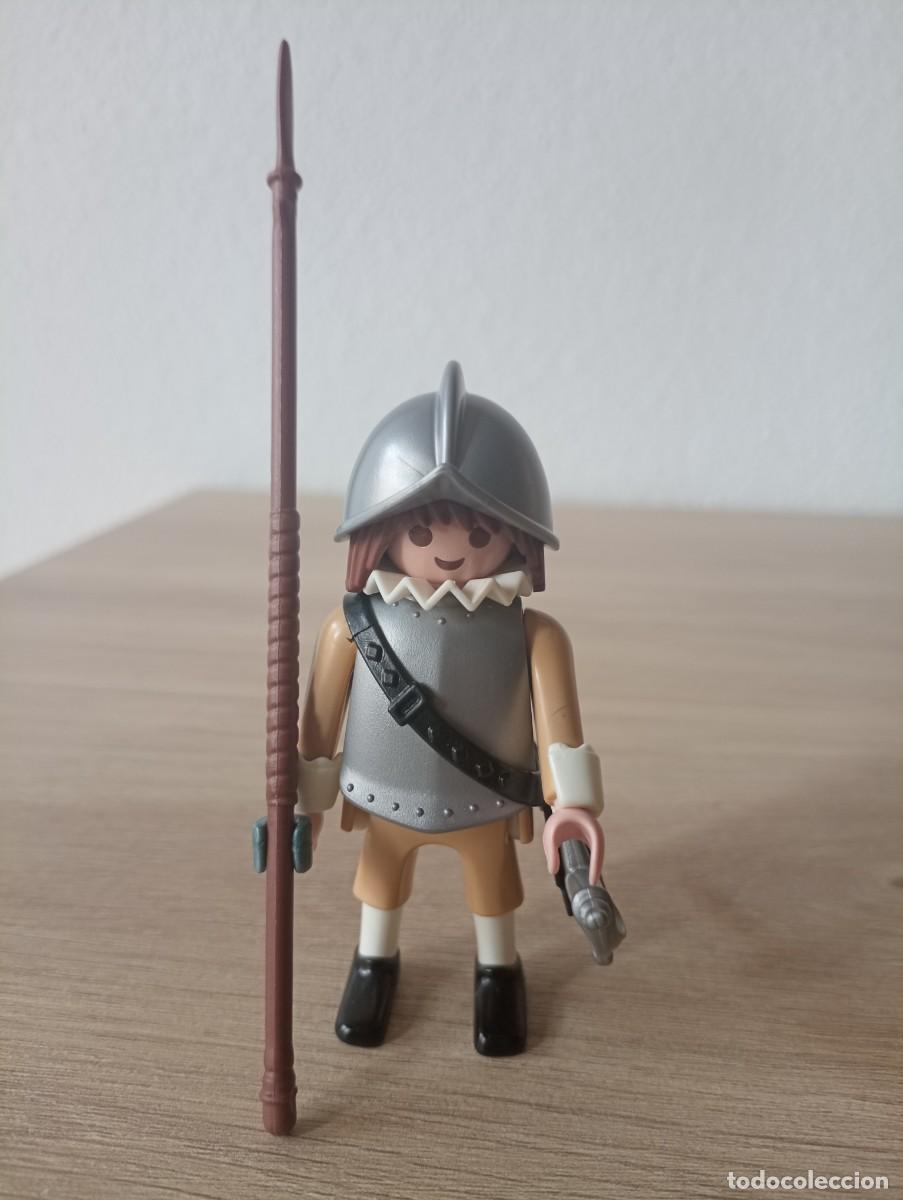 Playmobil: playmobil, lote, custom, soldados, Conquistador Espa&ntilde;ol, noble, Imperio, colonizador, SOLO HOY