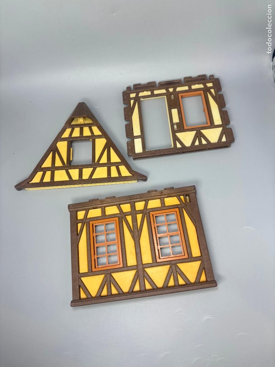 Playmobil: Playmobil lote pared casa castillo medieval