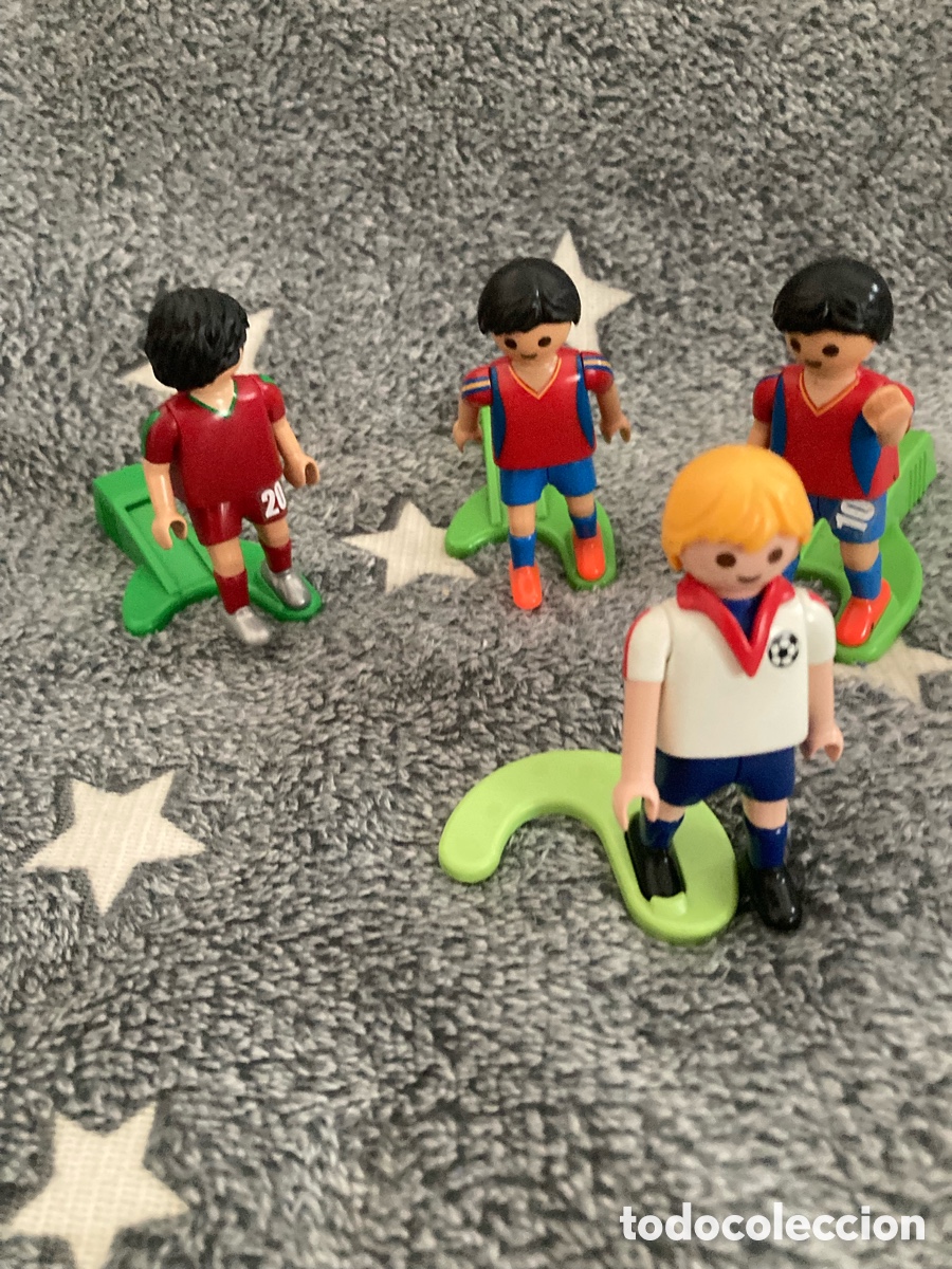 Playmobil: Playmobil lote de futbolistas