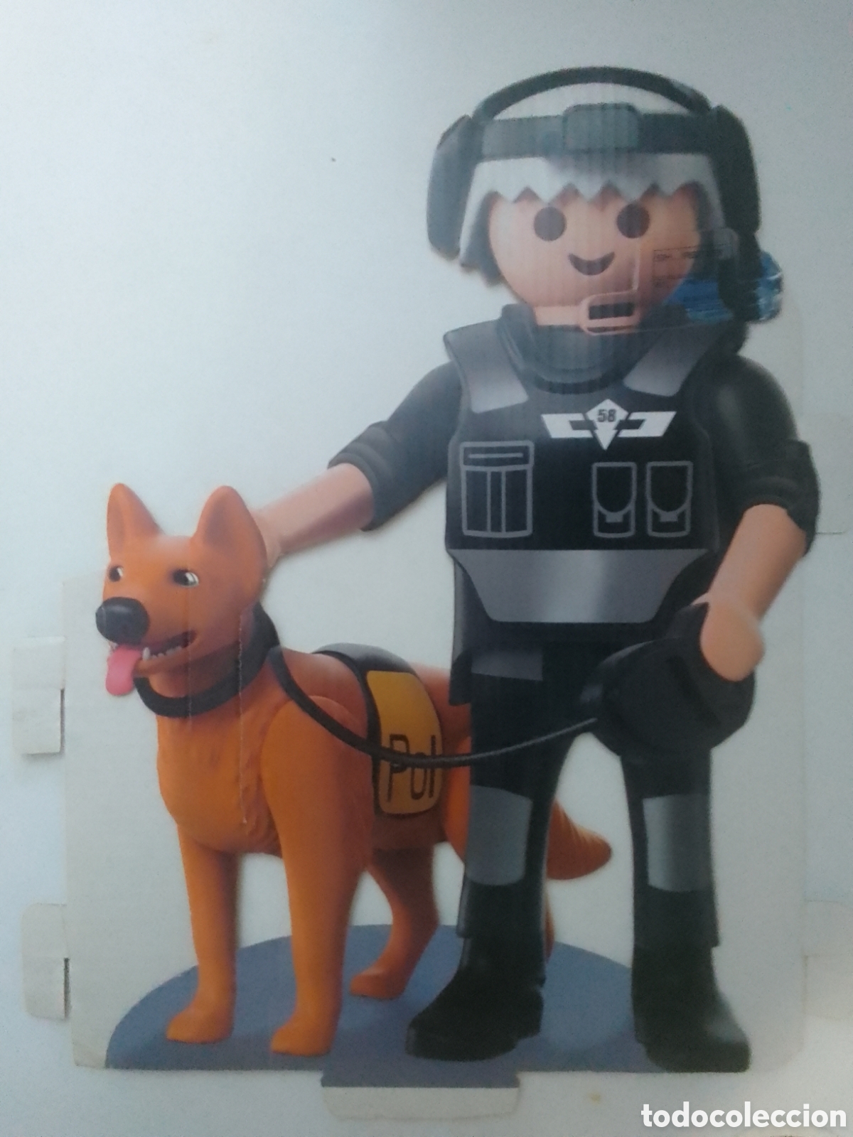 Playmobil: Cart&oacute;n expositor Playmobil.