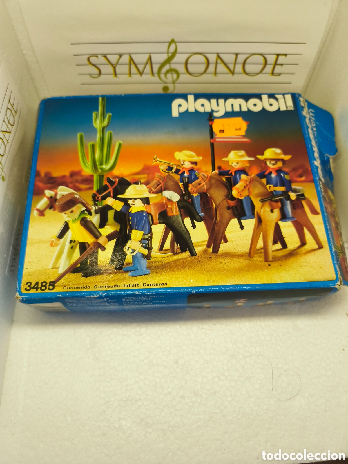 Playmobil: Caja Vac&iacute;a Playmobil 3485 Western oeste norte&ntilde;os