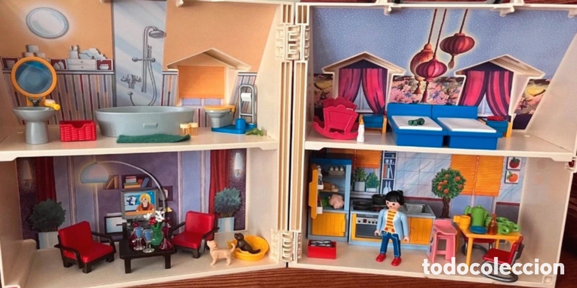Playmobil: Casa Playmobil con figuras y accesorios