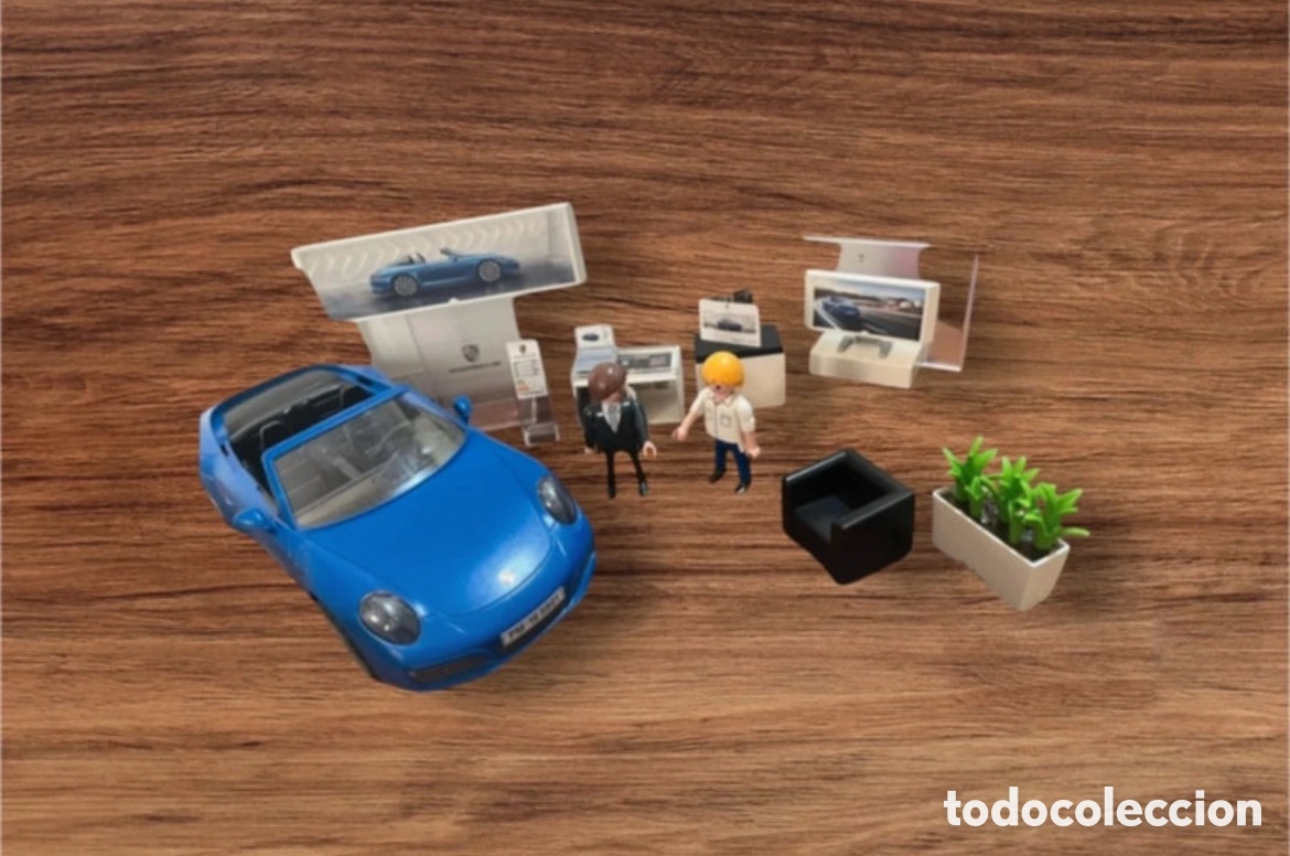 Playmobil: Playmobil Porsche azul
