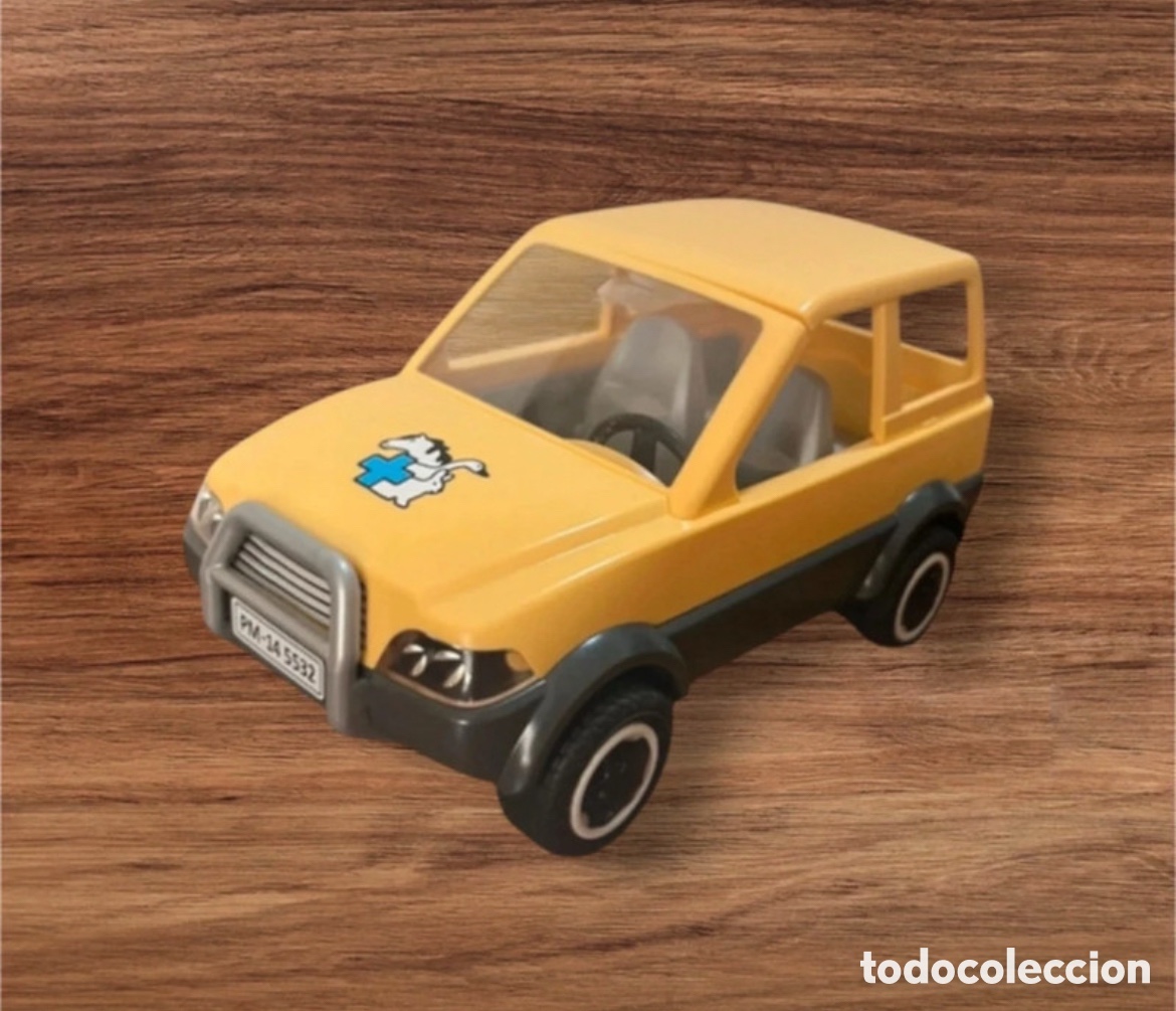Playmobil: Playmobil coche veterinario