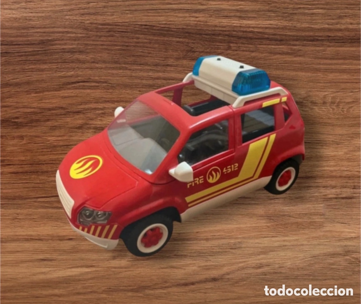 Playmobil: Playmobil coche bomberos
