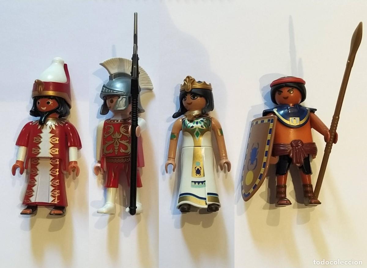 Playmobil: Lote Playmobil de Egipcios y Romanos (ideal bel&eacute;n)