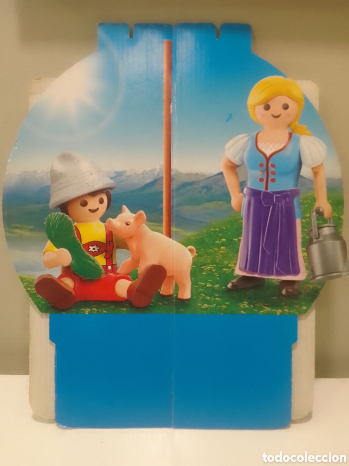 Playmobil: Cart&oacute;n expositor Playmobil.