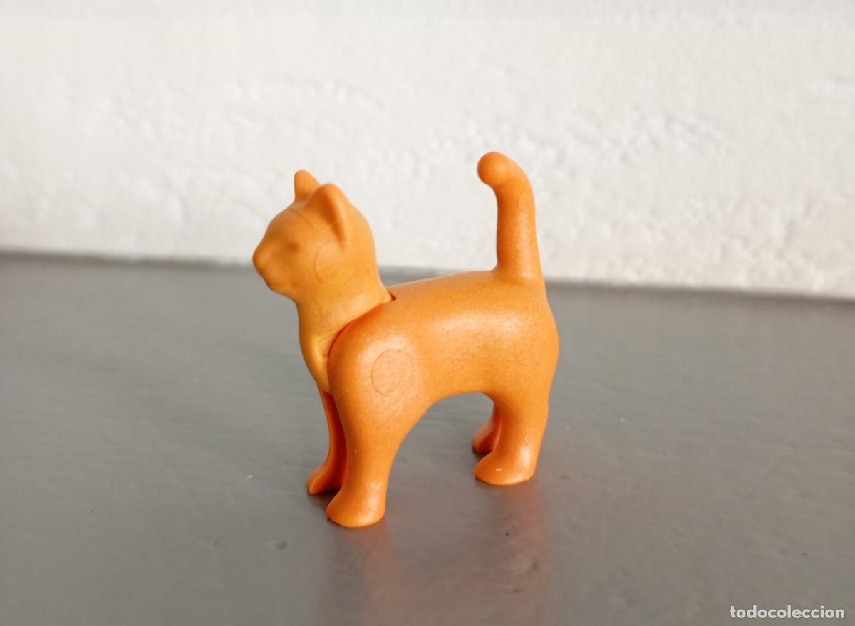 Playmobil: Playmobil animal gato naranja