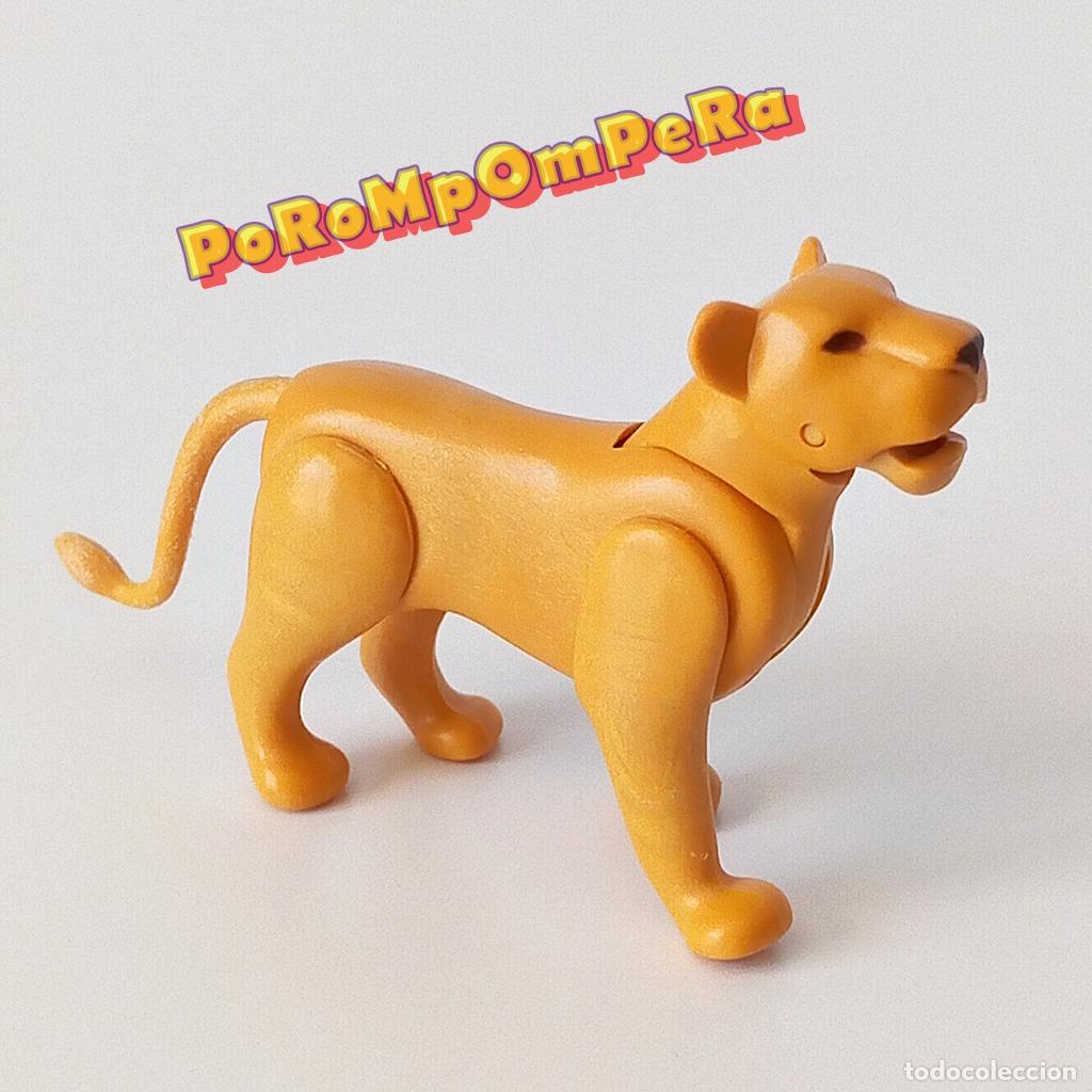 Playmobil: PLAYMOBIL LE&Oacute;N HEMBRA 3239 3255 4064 4081 4232 4830 4850 5276 5903 5922 + ANIMAL SALVAJE SELVA ZOO