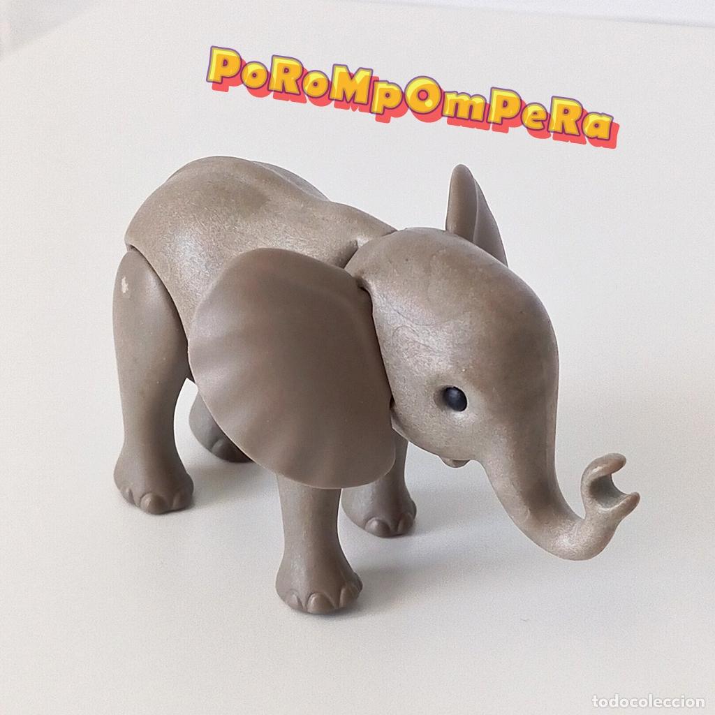 Playmobil: PLAYMOBIL CR&Iacute;A DE ELEFANTE SIMILAR 3046 3145 3240 3255 3414 3493 3519 3553 3634 3797 4064 ANIMAL ANM