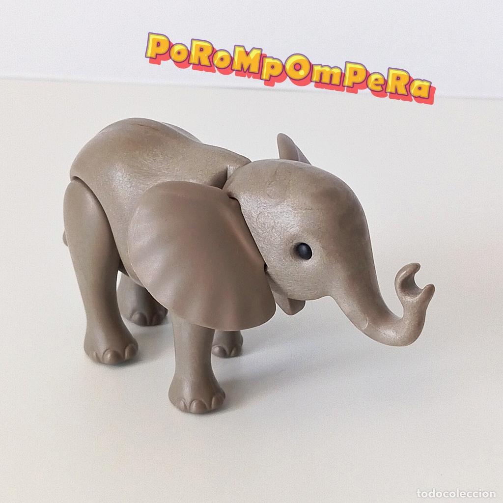 Playmobil: PLAYMOBIL CR&Iacute;A DE ELEFANTE SIMILAR 3046 3145 3240 3255 3414 3493 3519 3553 3634 3797 4064 ANIMAL ANM