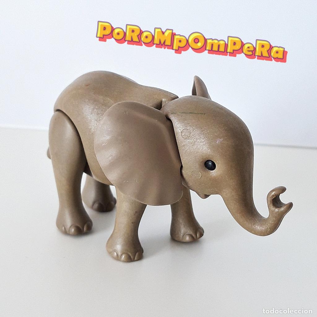 Playmobil: PLAYMOBIL CR&Iacute;A DE ELEFANTE SIMILAR 3046 3145 3240 3255 3414 3493 3519 3553 3634 3797 4064 ANIMAL ANM