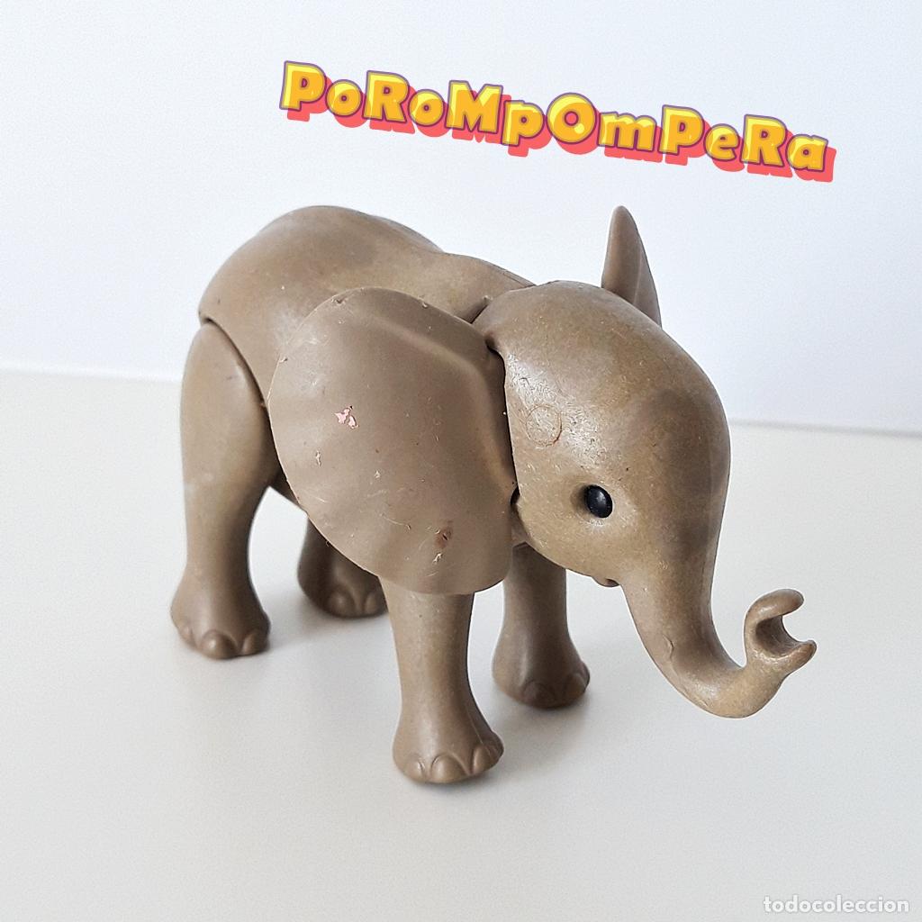 Playmobil: PLAYMOBIL CR&Iacute;A DE ELEFANTE SIMILAR 3046 3145 3240 3255 3414 3493 3519 3553 3634 3797 4064 ANIMAL ANM
