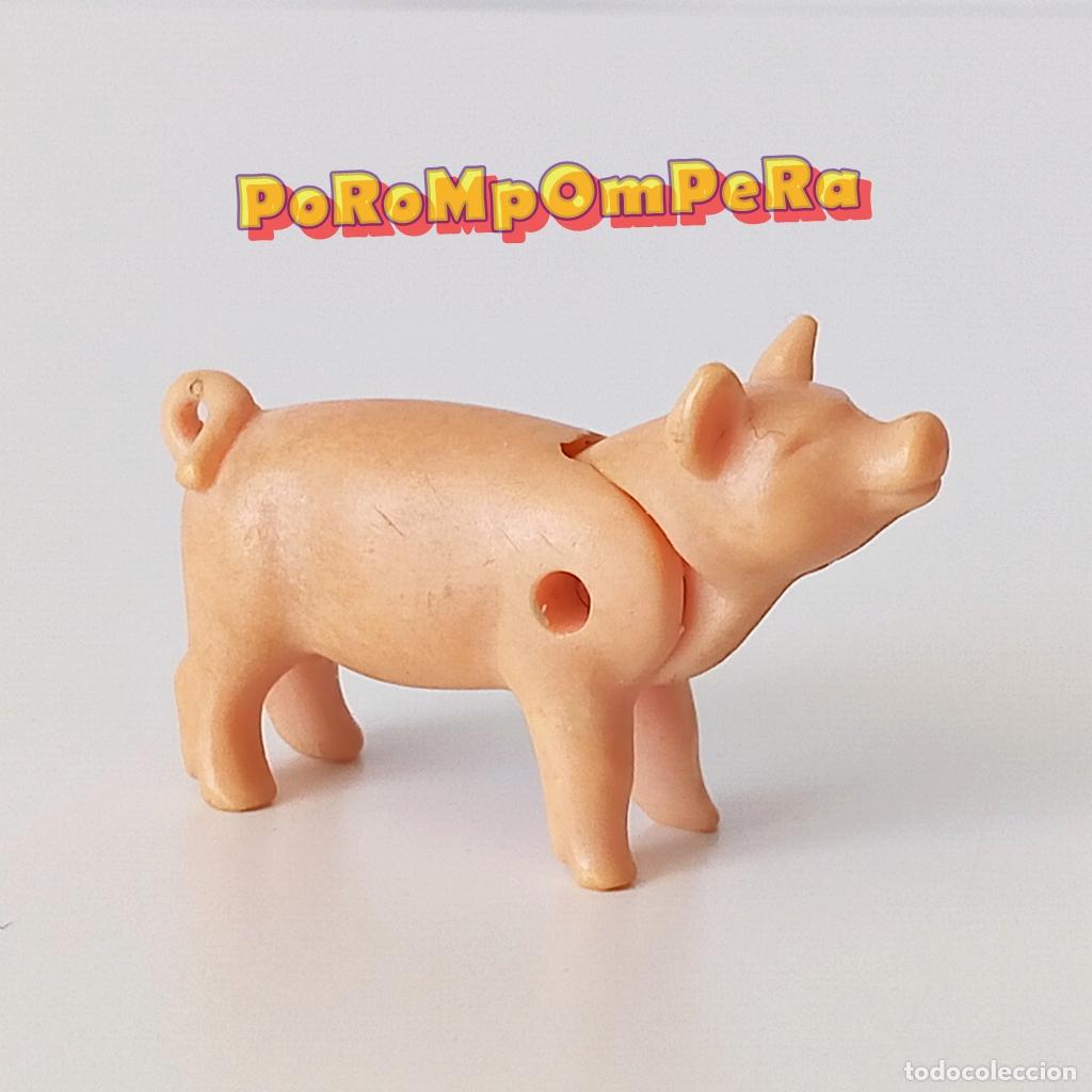 Playmobil: PLAYMOBIL CR&Iacute;A CERDO LECH&Oacute;N COCHINILLO ANIMAL PEQUE&Ntilde;O CERDITO DIORAMA GRANJA MEDIEVAL BEL&Eacute;N ZOO ANM