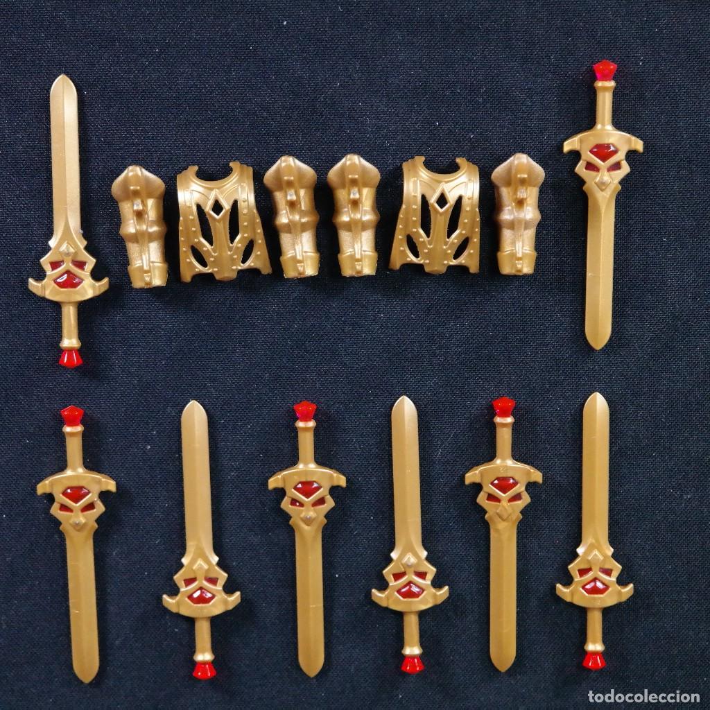 Playmobil: Playmobil armaduras y espadas doradas ☼