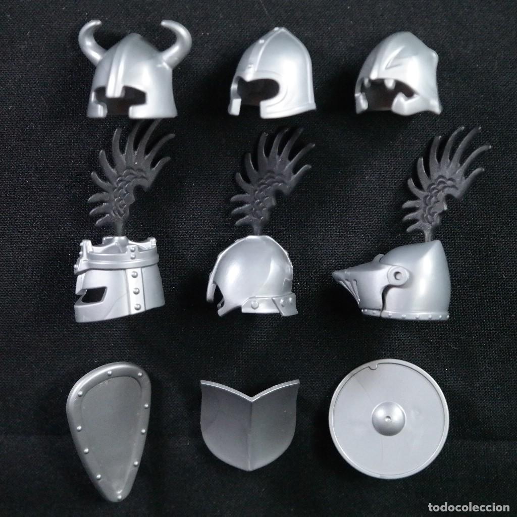 Playmobil: Playmobil cascos y escudos medievales ☼