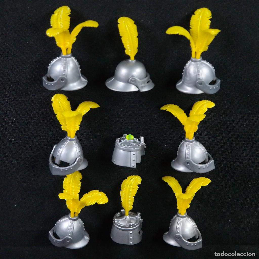 Playmobil: Playmobil cascos medievales con plumas ☼