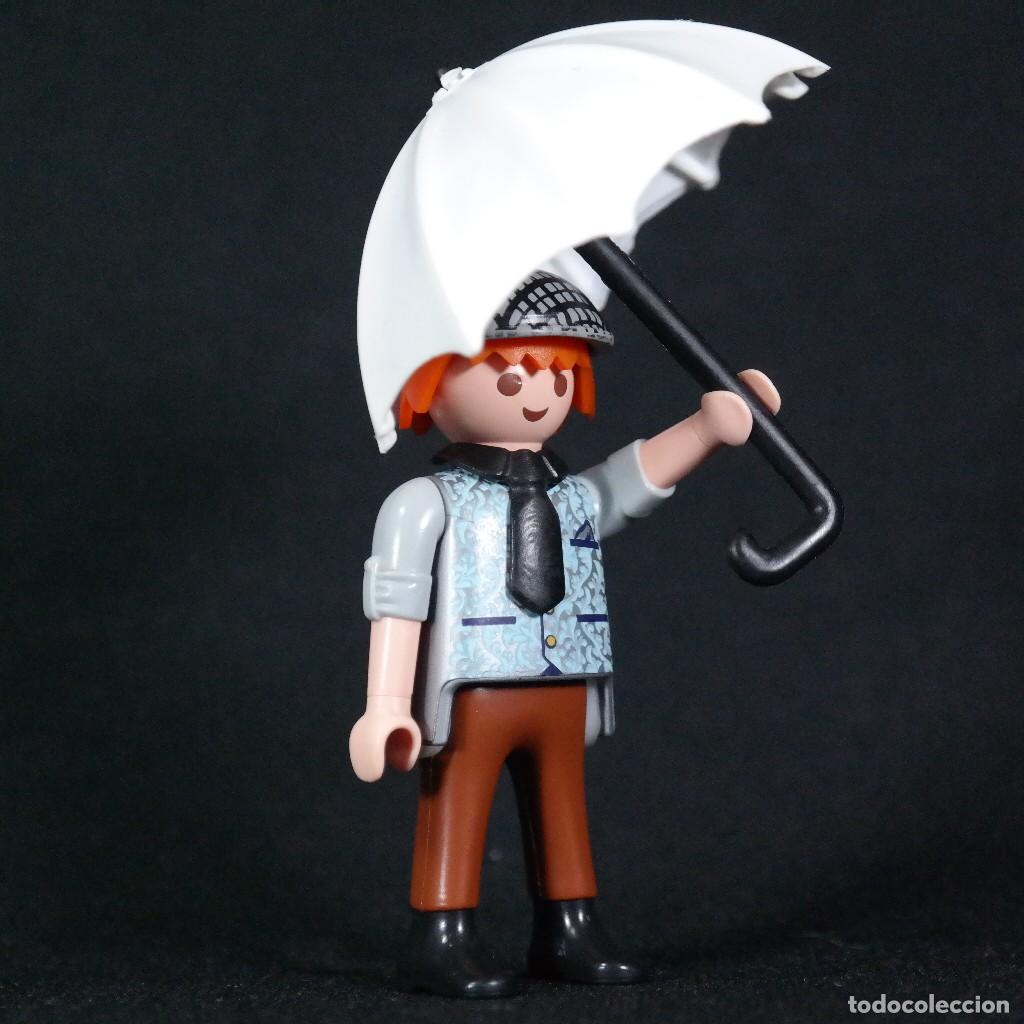 Playmobil: Playmobil hombre con paraguas☼