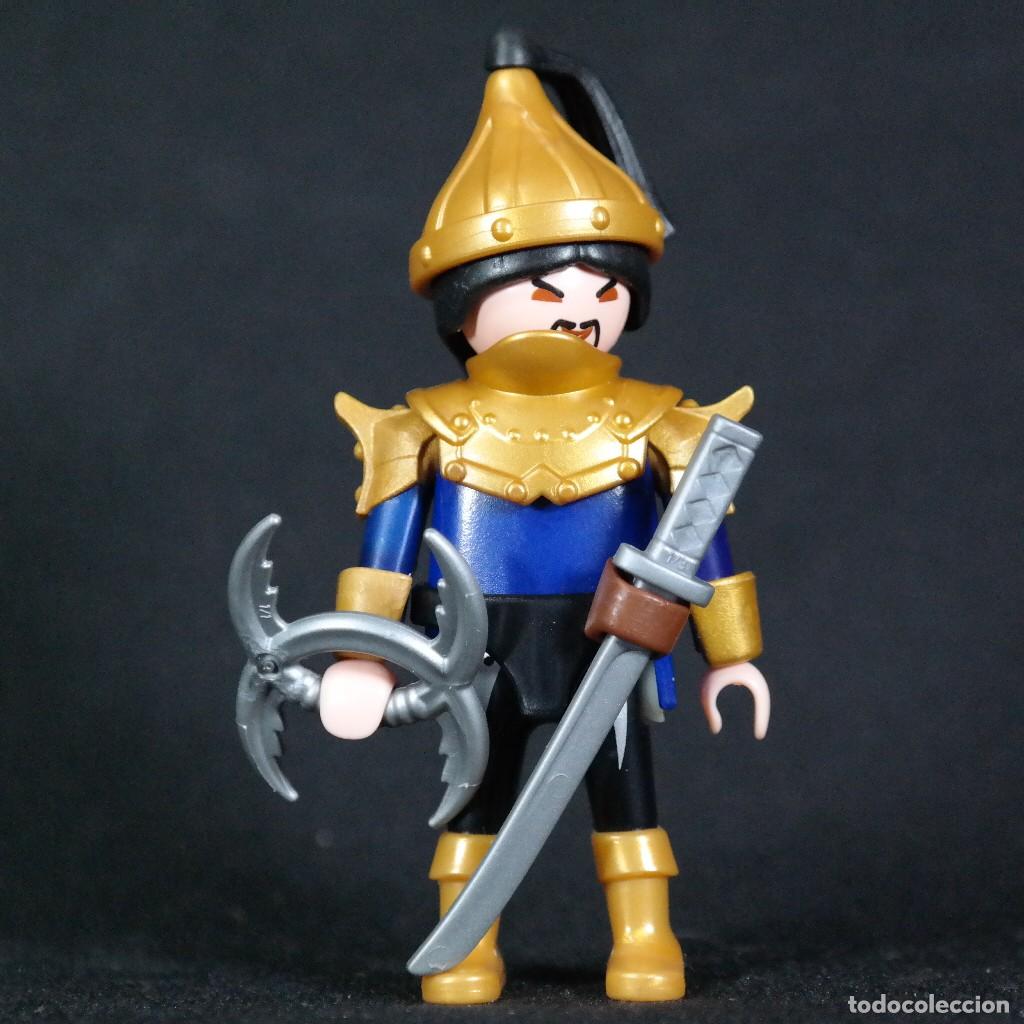 Playmobil: Playmobil samurai con casco dorado ☼