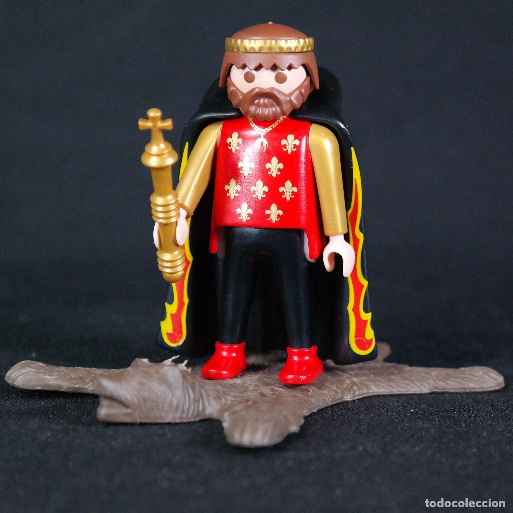Playmobil: Playmobil rey con piel de oso ☼