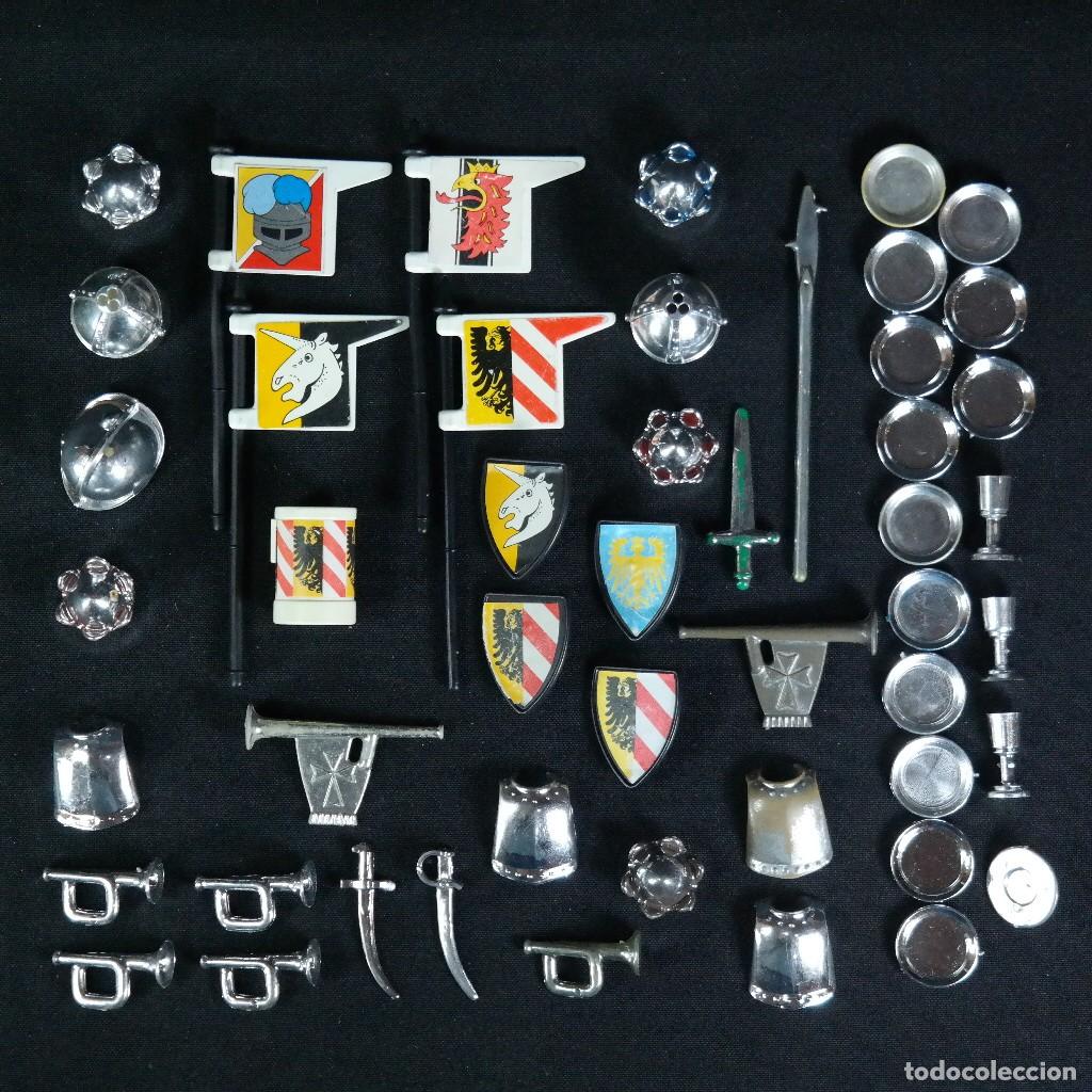 Playmobil: Playmobil accesorios cromados usados ☼