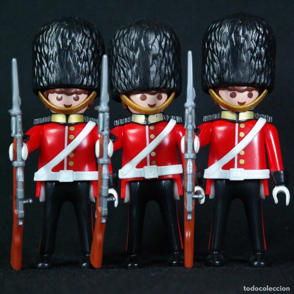 Playmobil: Playmobil 3 soldados ingleses k☼