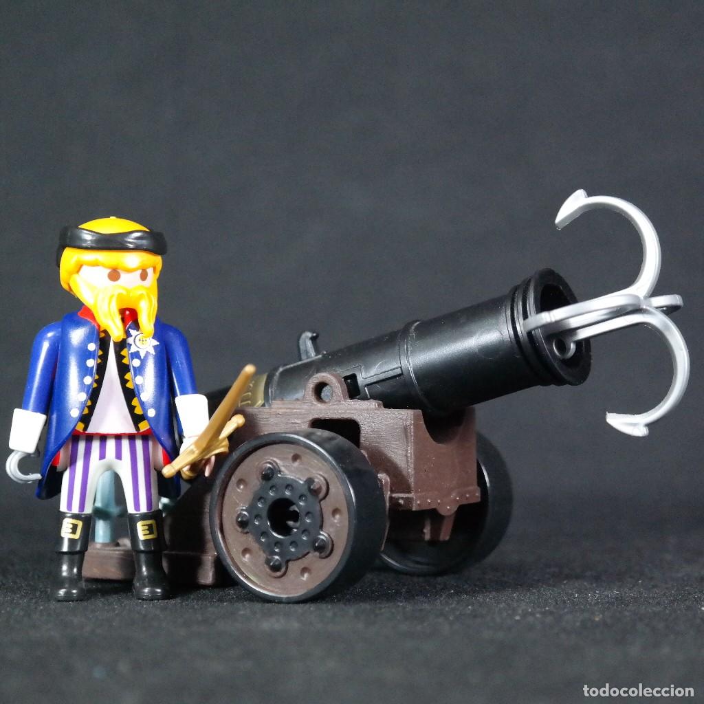 Playmobil: Playmobil pirata con ca&ntilde;on ☼