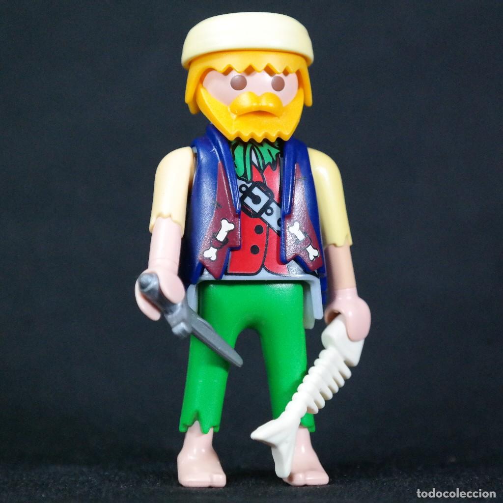 Playmobil: Playmobil pirata con huesos de pescado ☼