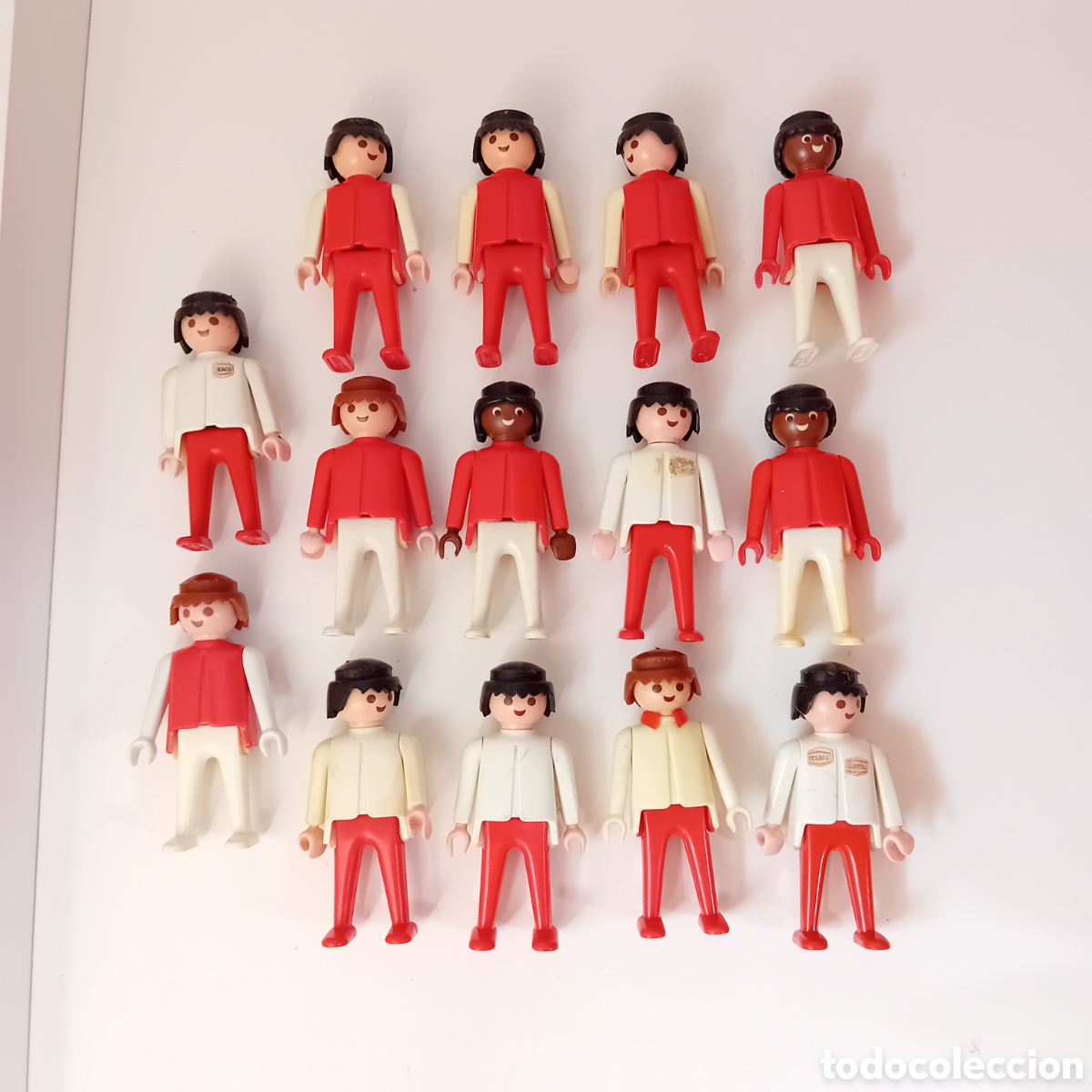 Playmobil: Playmobil personaje blanco y rojo
