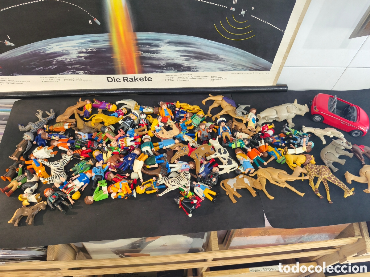 Playmobil: Gran lote Playmobil unas 120 piezas
