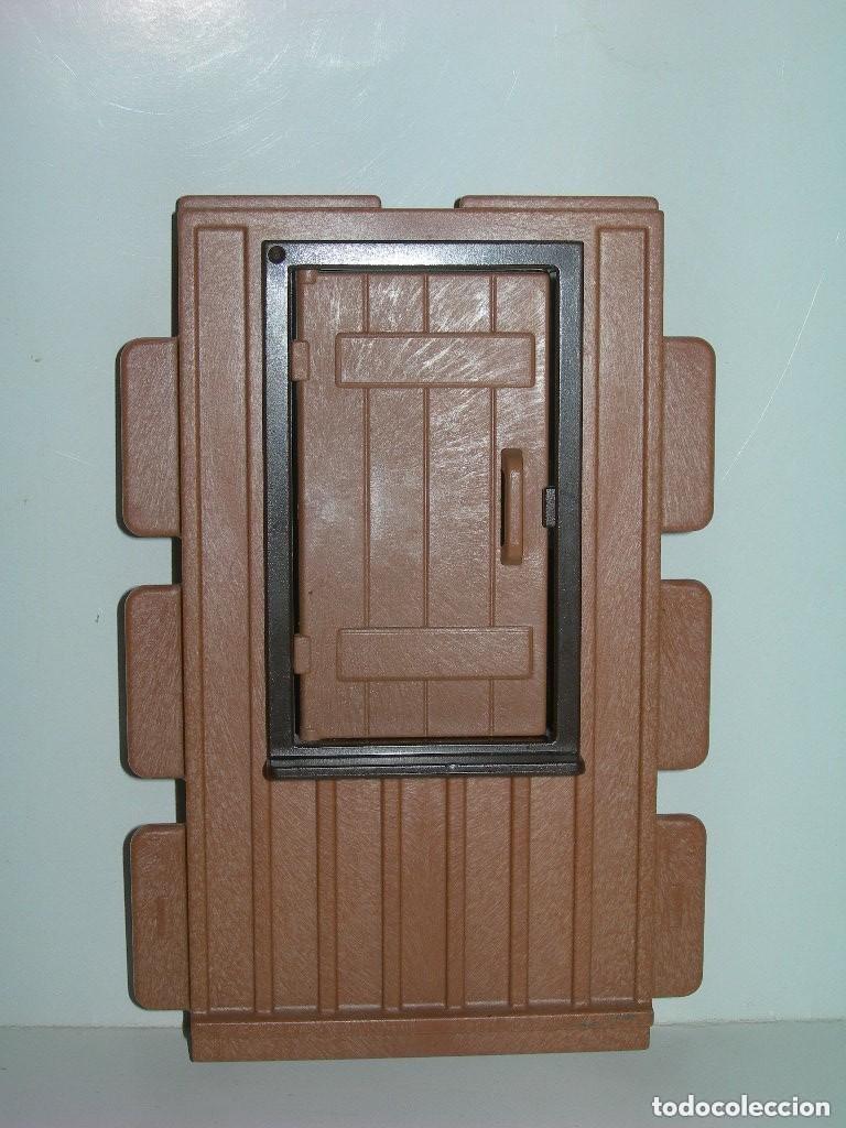 Playmobil: PLAYMOBIL PARED CON MARCO Y VENTANA DE GRANJA OESTE REF. 3769 3716 5005